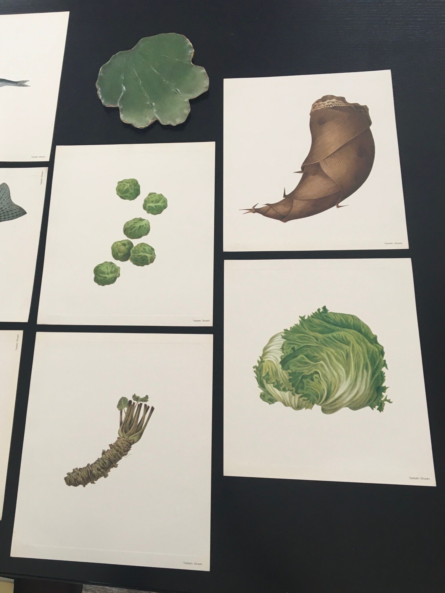 Tadashi Ohashi vegetable board, 1960