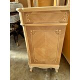 Contemporary Italian Natural Walnut Sideboard With Cherry Inlays