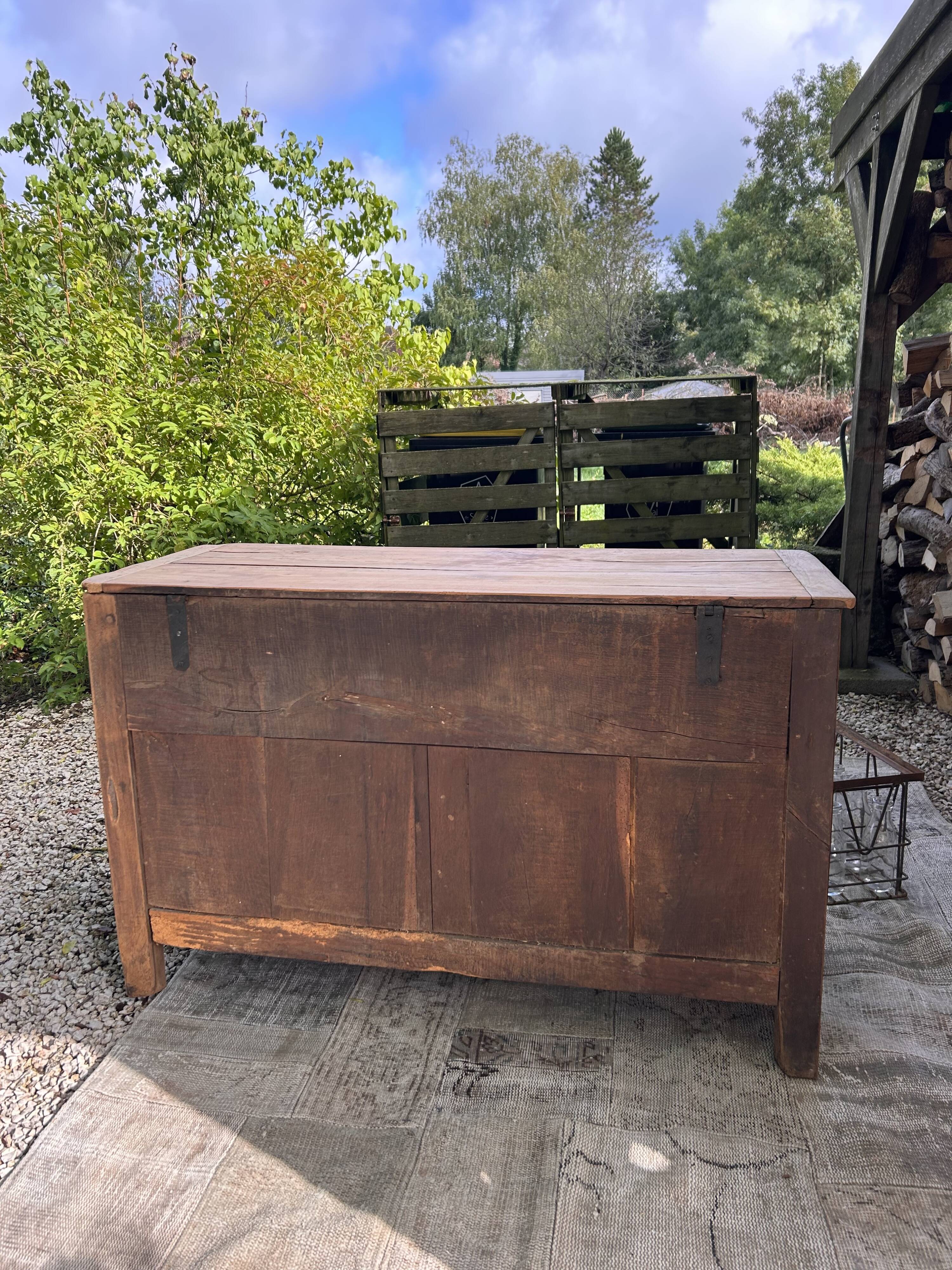 Commode ancienne massif rénovée