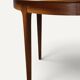 Scandinavian extendable dining table in teak - 1960s