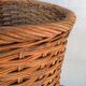 Cache pot 43 cm panier rotin vintage ep 1960