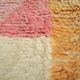 Personalized Moroccan wool Beni Ouarain rug