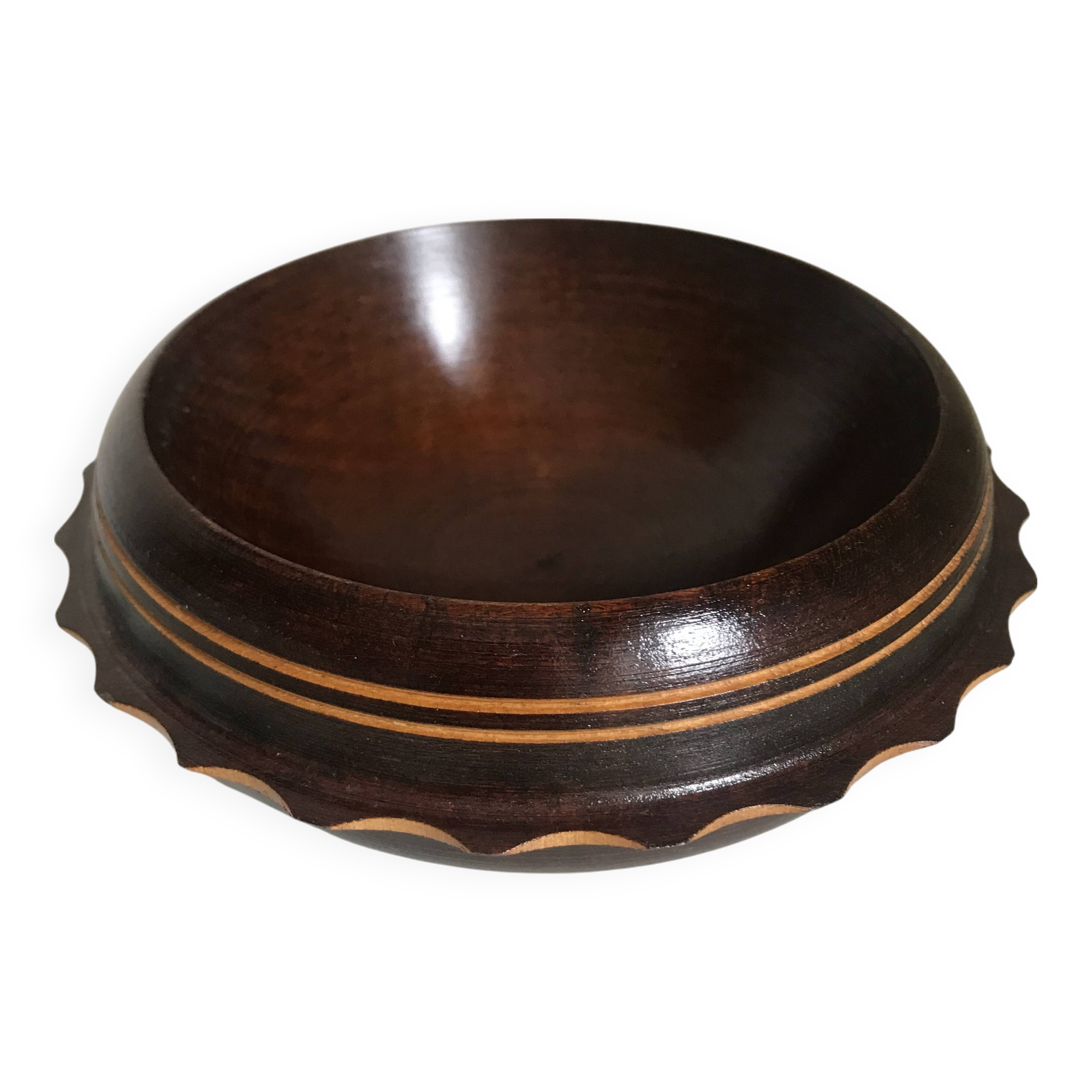 Wooden pocket emptier