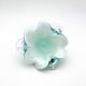 Coupe Studio Glass signed Lubomir Hora Blown Glass Polychrome 80s