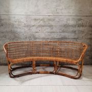 Living room - sofa, pair of armchairs - bamboo