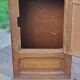 Old oak and brass mailbox