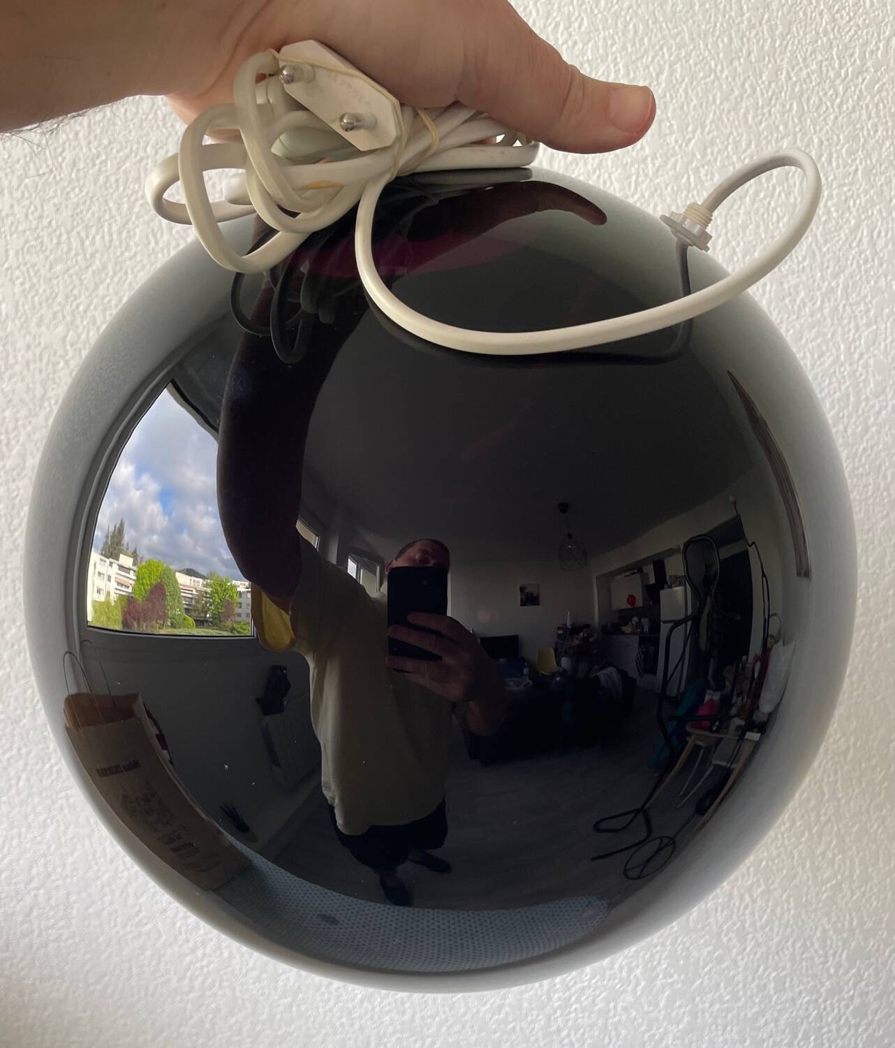 Vintage Habitat Ball Lamp