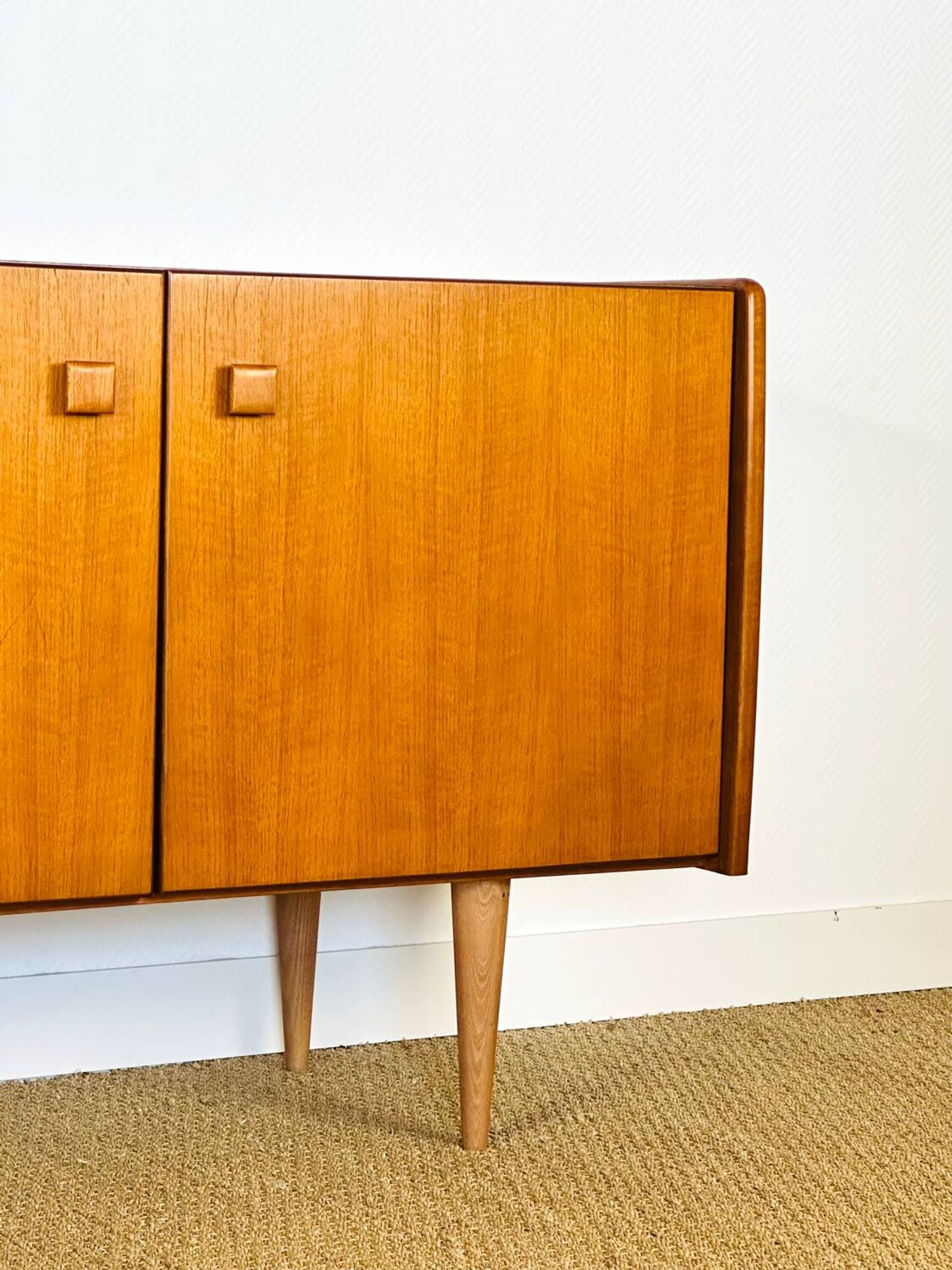Enfilade scandinave en teck 1960