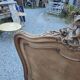 Lit style Louis XV en noyer (1 personne)