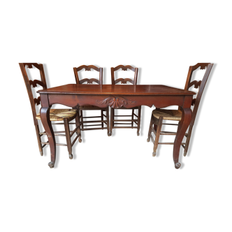 Table and chairs