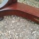 Console ancienne style louis xvi plateau bois