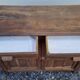 Old Parisian buffet with 2 doors and 2 drawers