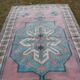 Vintage Turkish Oushak rug 158x233 cm