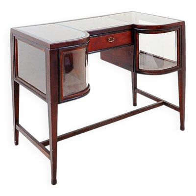 Console avec vitrines courbes - Style Art Déco