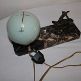Old table lamp or vintage art deco nightlight