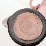 Purple biot blown glass mugs