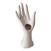 Vase baguier en forme de main