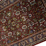 Traditional hand woven indian wool carpet area rug- 97x153cm