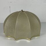 Midcentury Scandinavian brass cocoon mushroom lamp, Borens, Sweden 1960s