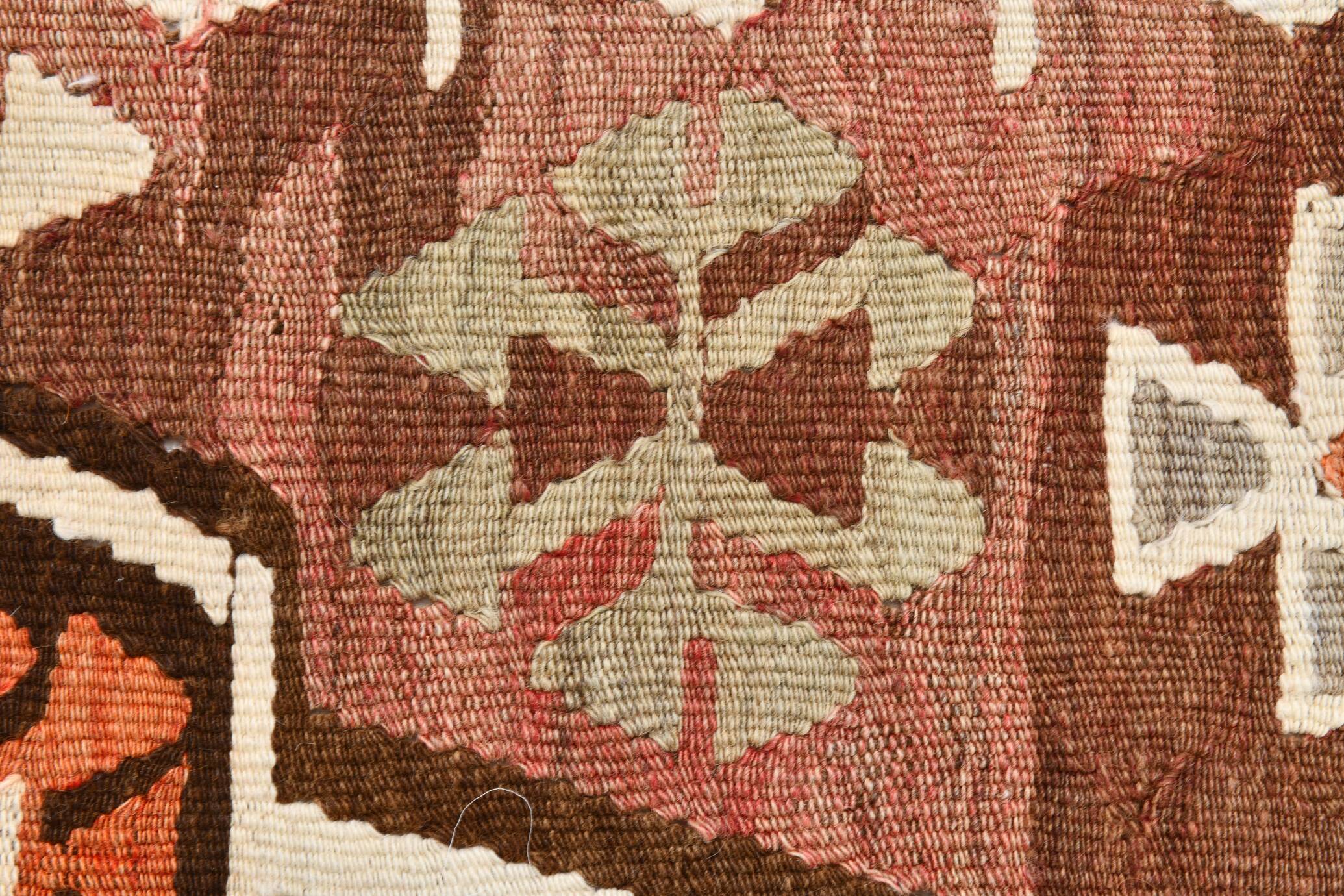 8x10 Kilim Multicolor Geometric Style Kilim Rug, 170x310 Cm