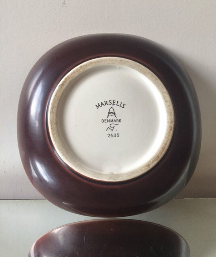 Marselis by Aluminia stoneware bowl