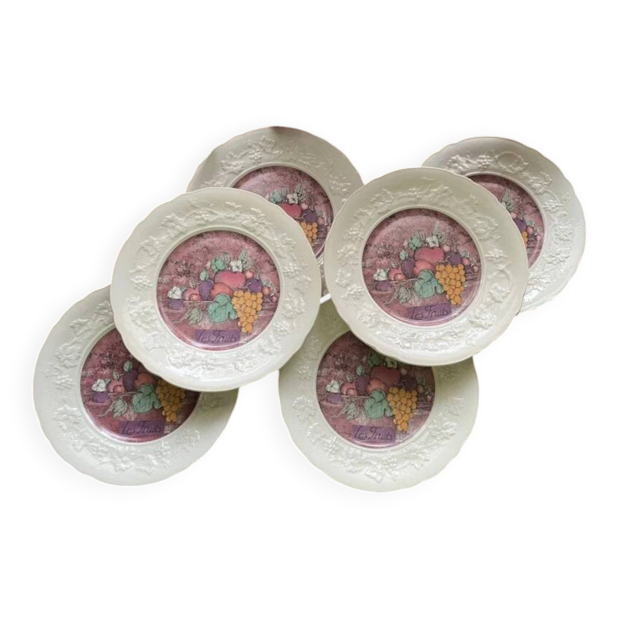 Fruit plates - Gien