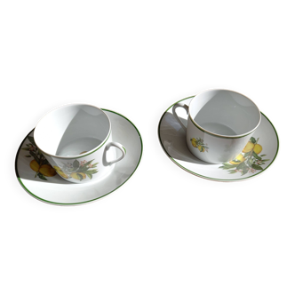 Limoges porcelain lunch set