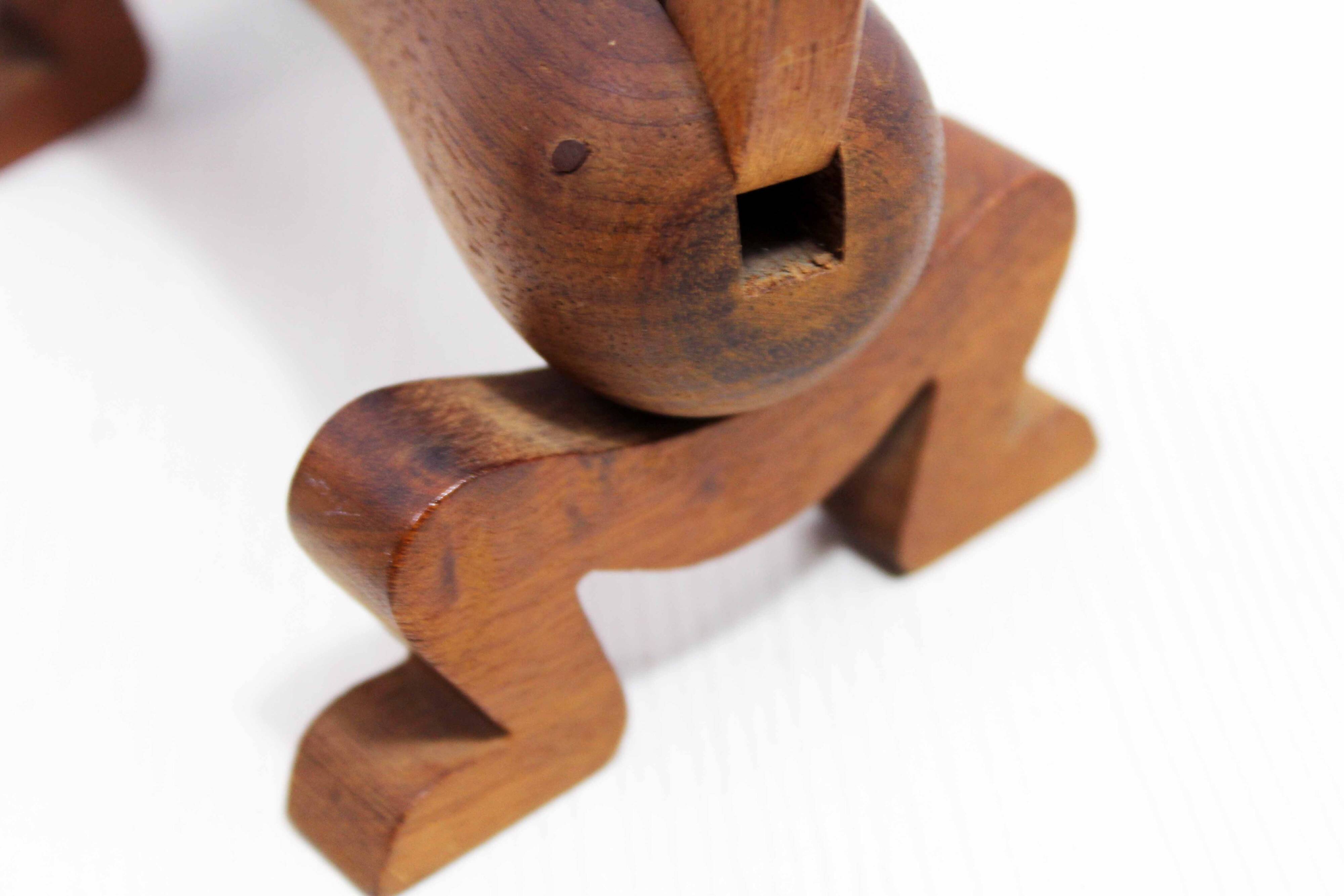 Dachshund by Kay Bojesen in teak 1950