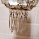 Hot air balloon wall light with tassels