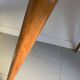 Table basse haricot tripode en chêne, années 50