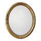 Oval gold mirror - Victorian style