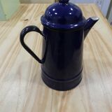 Enameled metal coffee pot