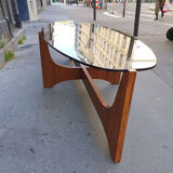 Oval coffee table, Hugues Poignant 60