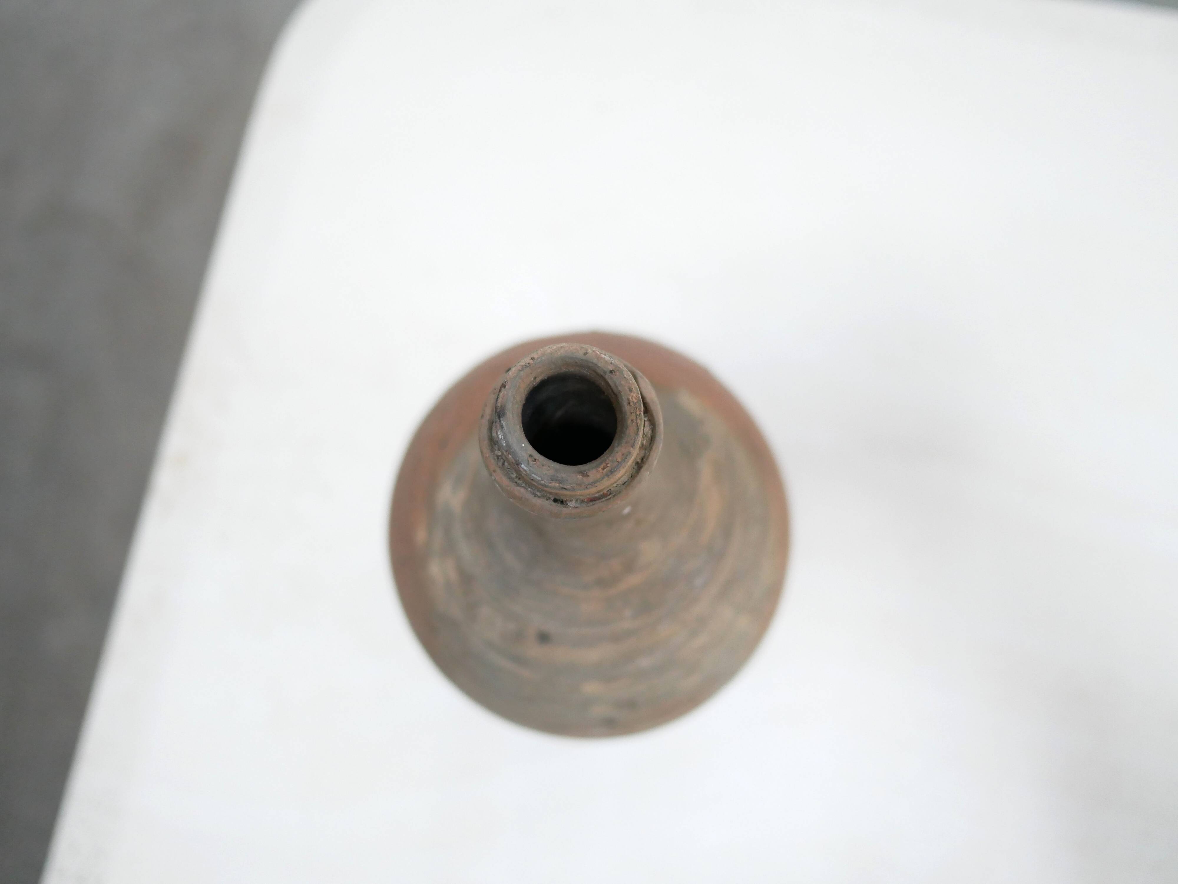 Old terracotta jar