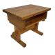 Vintage bedside table side table pinewood 70's design