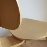 Single Dcw Dining Chair By Charles Eames For Vitra 1990s Ash A