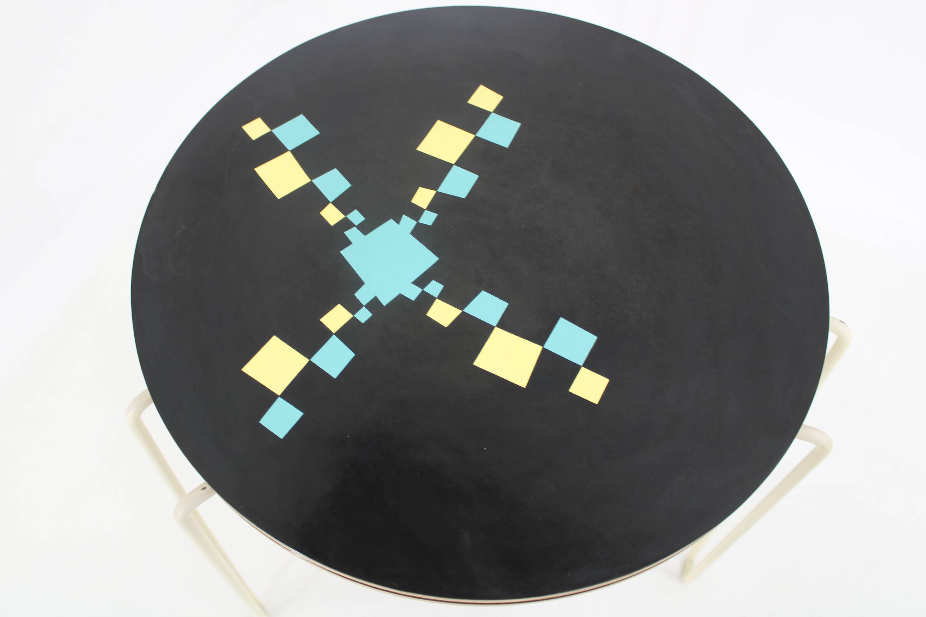 1960's Design Brussel Style Coffee Table, Czechoslovakia