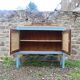Buffet enfilade art deco vintage cannage