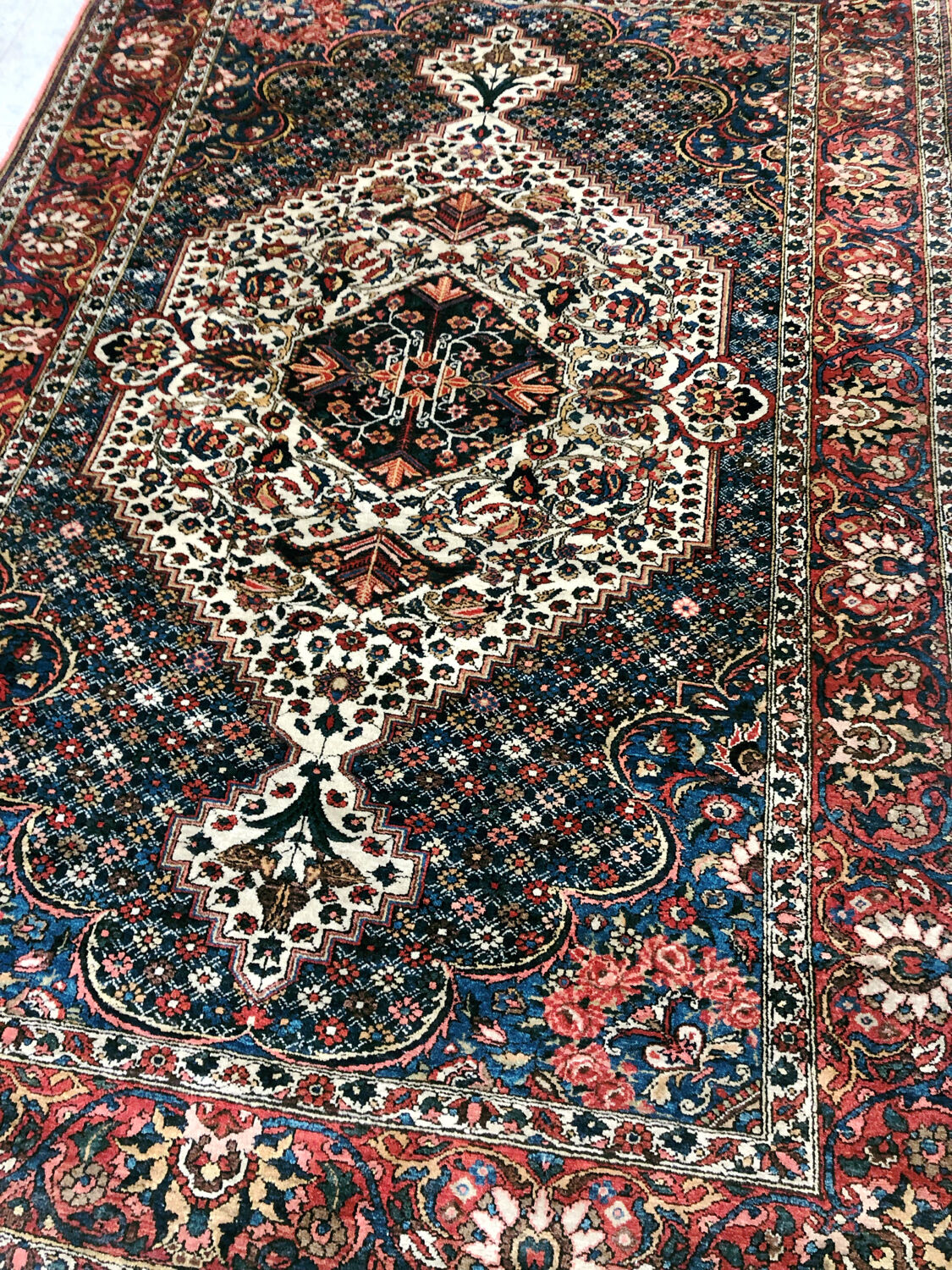 Vintage oriental rug