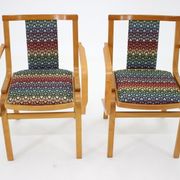 1970s Set of Two Rare Armchairs by Ton, Czechoslovakia