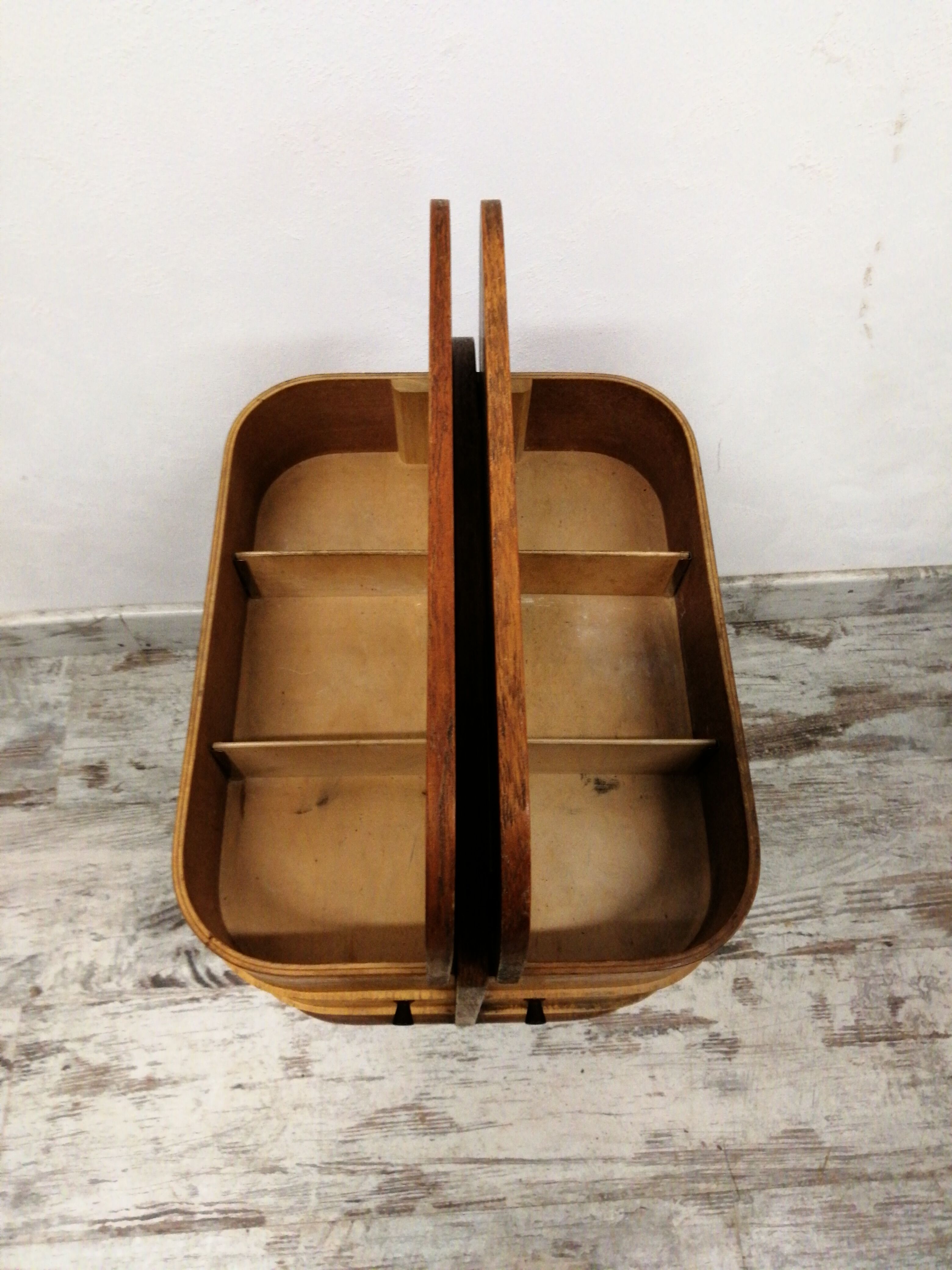 Scandinavian sewing basket