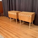 Pair of bedside tables, 1960s