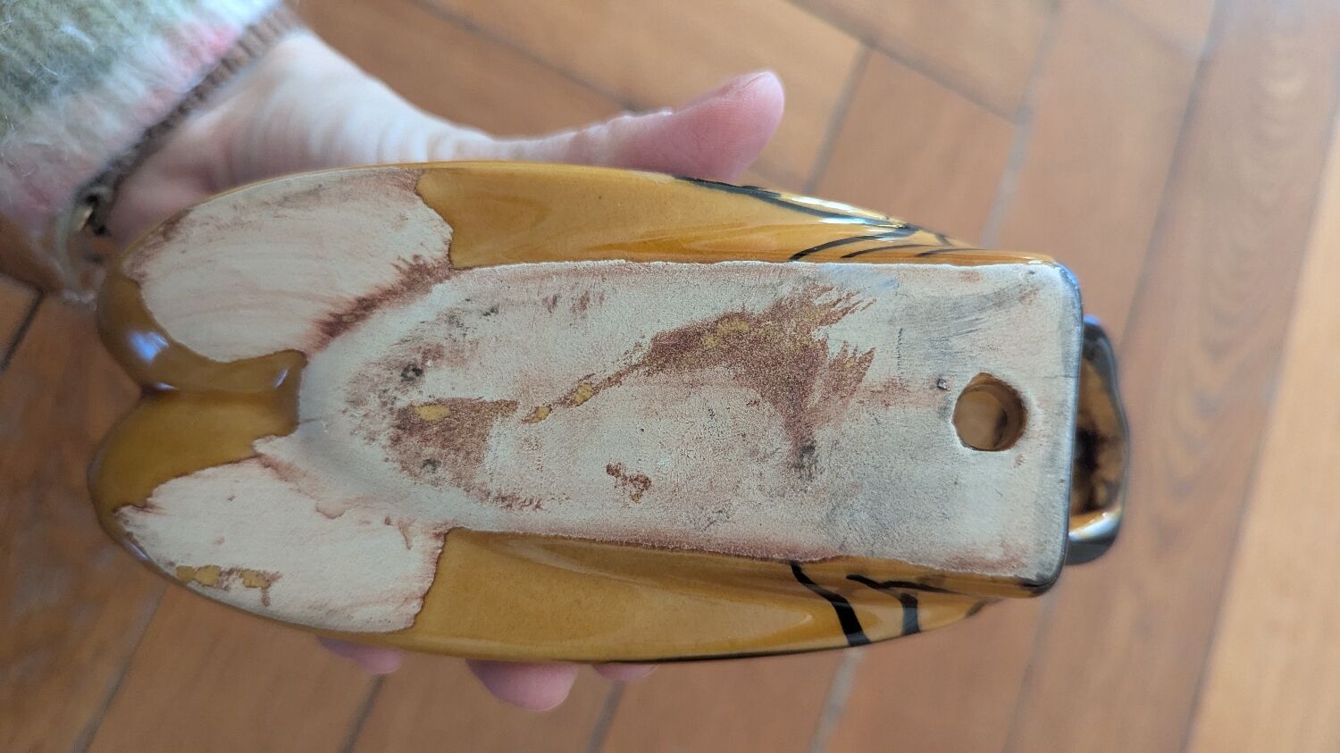 Ancient ceramic cicada