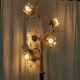 Italian floor lamp "lotus flowers"