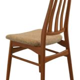 Set van 4 teak deense Vamdrup eetkamerstoelen 'Rudbol'