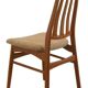 Set van 4 teck deense Vamdrup eetkamerstoelen 'Rudbol'