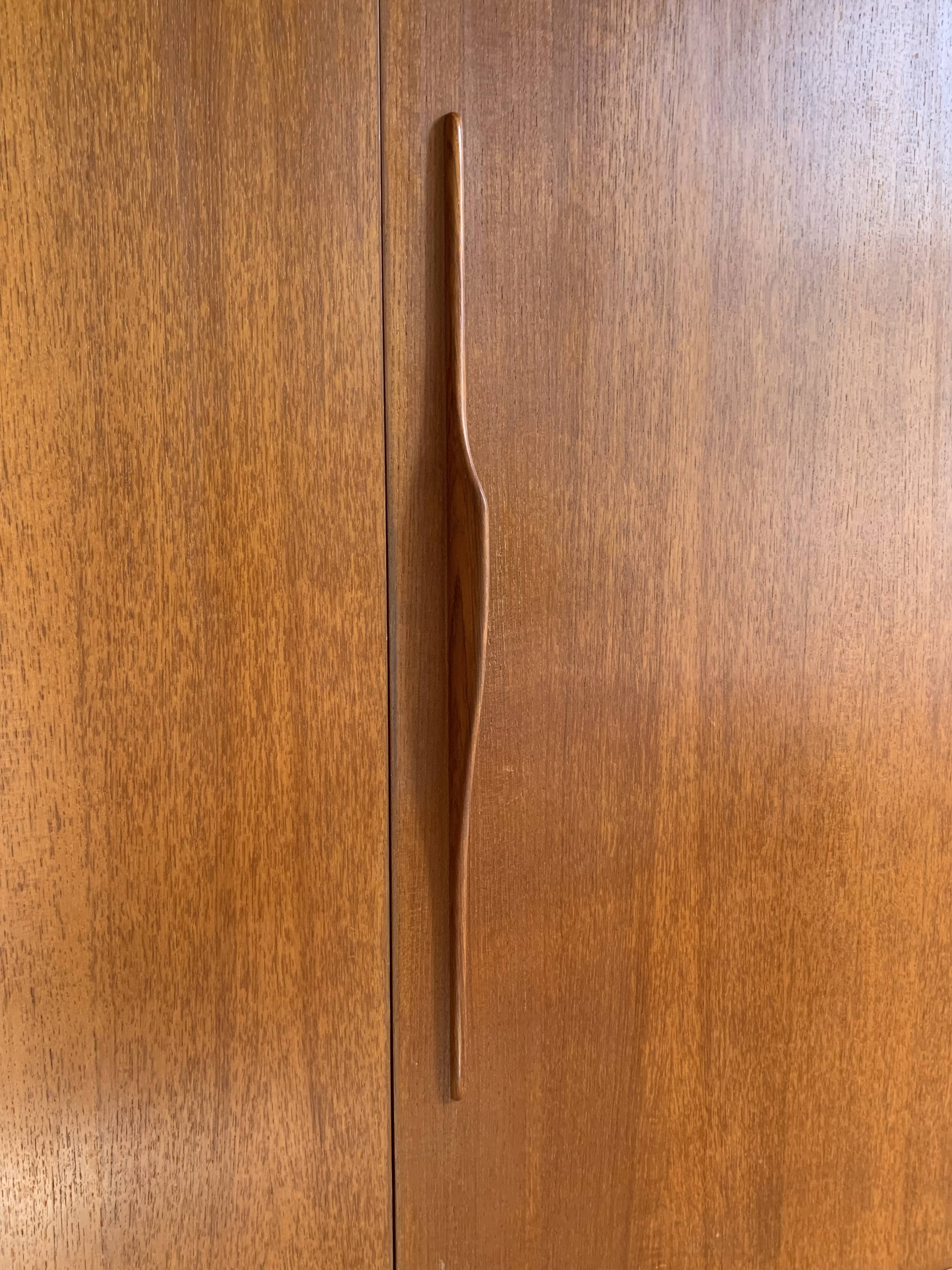 Scandinavian vintage teak wardrobe