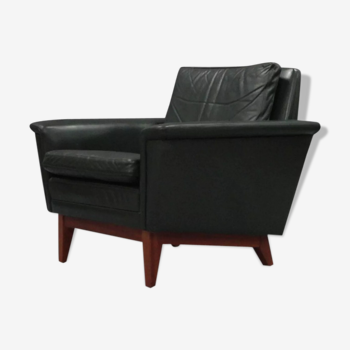 Fauteuil en cuir 1960