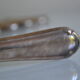 12 metal silver table knives 25 cm