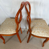 2 upholstered hot air balloon chairs